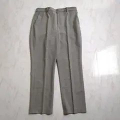 美品　ユニクロ　スマートアンクルパンツ　グレー　XL 大きいサイズ