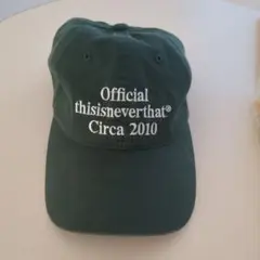 thisisneverthat キャップ　グリーン