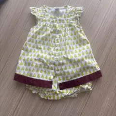 BABY SAYEGUSA 洋梨柄 ワンピース ブルマセットのサムネイル
