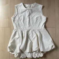 ur'sノースリーブバルーンペプラムトップスのサムネイル
