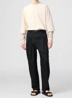 UNIQLO U/タックワイドパンツ