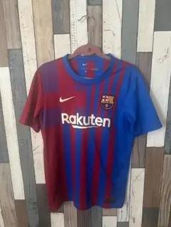FC Barcelona ストライプシャツ 赤青