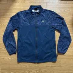 YONEX ネイビー ジップアップ ウォームアップウェア