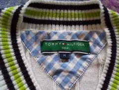 Tommy Hilfiger Golf ケーブルニット ベスト Mのサムネイル