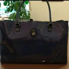 キタムラ エナメル トートバッグ 新品未使用