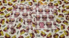 【新品、未使用】ヒスミニ モンスター総柄 セットアップ90 ヒスミニ モンスターセット 新品、未使用】ヒスミニ モンスター