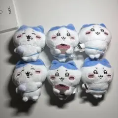ちいかわ　ハチワレだらけマスコット　三個コンプリート✖️2セット　6個　新品　タグ