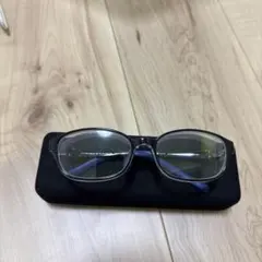 花粉症メガネ 子ども 青