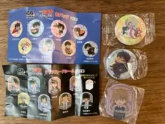 くら寿司　名探偵コナン　缶バッチ　安室透　クリアハードシール3点セット