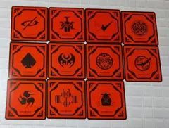 仮面ライダーザダイナー　コースター　　まとめ売り 仮面ライダー ザ ダイナー コースター3枚セット 龍騎 フォーゼ