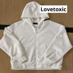 ラブトキ パーカー 白
