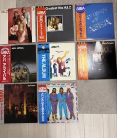 ABBA レコードコレクション 8枚セット