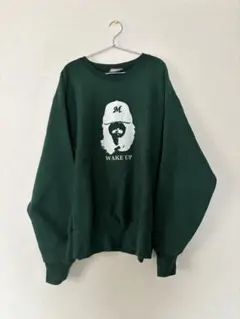 Lee ダークグリーン オーバーサイズスウェット