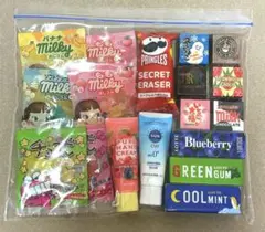 ミ*ミ様 消しゴムセット　ガム、チロルチョコのサムネイル