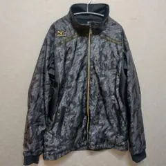 ミズノプロ ブレスサーモ メジャークオリティ ウインドブレーカーカモフラ柄