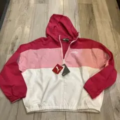 PUMA プーマ ウインドブレーカー ピンク 軽量 防風 レディース
