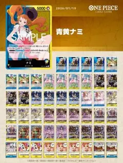 【青黄ナミ　最新型】　本格構築　構築済みデッキ　早い者勝ち