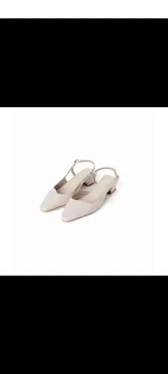 LE TALON ベージュ ウェーブラインバックベルト