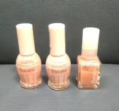 Ducato ナチュラルネイルカラー2本 グロッシーネイルカラー1本 セット
