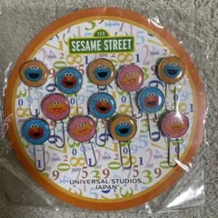 SESAME STREET クリップセット 12個入り