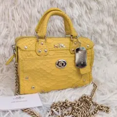 〇希少モデル〇COACH ライダー サッチェル ミニ 2way ショルダーバッグ 