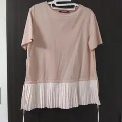 Max Mara Studio ピンク プリーツTシャツのサムネイル