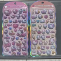 正規品ハローキティ　コットンパフィ　シール