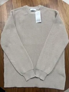 INHERIT ニット セーター 新品 未使用 ベージュ