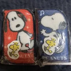PEANUTSスヌーピー食器洗いスポンジ貼って★フック付き2個セット★(•
