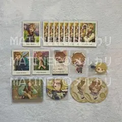 あんスタ グッズセット 鳴上嵐 / ぱしゃっつ アニカフェ 缶バッジ