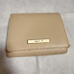 アニエスベー　財布　ベージュのサムネイル