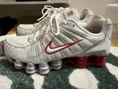 Nike Shox tl 白/赤 ウィメンズシューズ