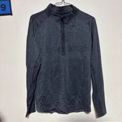Nike【M】ナイキ タグ付き ハーフジップ 長袖シャツ グレー 指抜き MLB Nike【M】ナイキ タグ付き ハーフジップ 長袖シャツ グレー 指抜き MLB