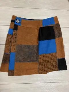 Special 70s vintage パッチワーク キルティング　スカート 70s vintage パッチワークプリント キルティングスカート