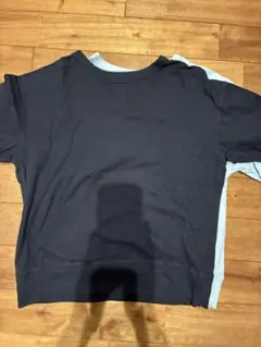 ユニクロ　150サイズ 黒 水色 Tシャツ 2枚セット