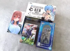フィギュア まとめ売り レム リムル 五等分の花嫁 中野三玖 4体セット
