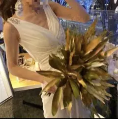 ウェディングドレス 海外インポート 前撮り　バックスタイル 二次会 ドレス