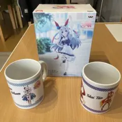 ウマ娘　フィギュア メジロマックイーン・トウカイテイオー マグカップ2個セットのサムネイル