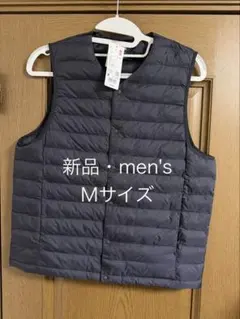 ユニクロ　パフテックコンパクトベスト　2025年モデル　ブラック　Mサイズ　新品