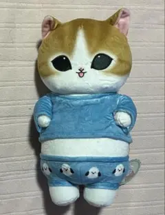 モフサンド　パジャマにゃんBIGぬいぐるみ