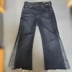 GAP ダークインディゴ フレアデニムパンツのサムネイル