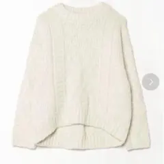 【最終お値下げ】 GALLARDAGALANTE ケーブルニット