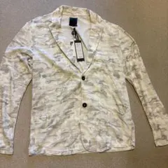 Amorte カモフラージュ柄 カーディガン Lサイズ