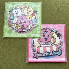 限定品　サントリー　おぱんちゅうさぎ　オリジナルハンドタオル　可哀想に