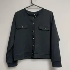 しまむら HKWORKSLONDON ノーカラージャケット Lサイズ