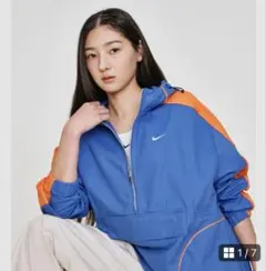 Nike アノラックジャケット 青/オレンジのサムネイル