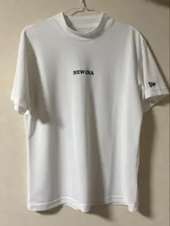 NEW ERA ミッドネック 半袖Tシャツ ホワイトのサムネイル
