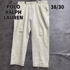 ポロラルフローレン チノパンツ 生成 ストレート 定番 人気 古着【7997】