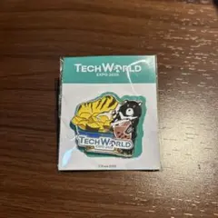 【レア】大阪・関西万博　テックワールド TECHWORLD ピンバッジ　非売品