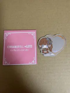 =LOVE イコラブ　大場花菜　ミラーステッカー